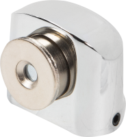 Стопор дверной Apecs DS-2751 с винтовым креплением ЦАМ цвет хром