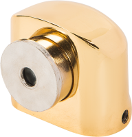 Стопор дверной Apecs DS-2751 с винтовым креплением ЦАМ цвет золото