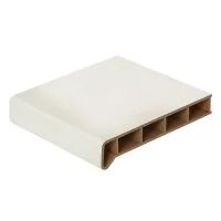 Подоконник ПВХ Moeller LD-S 30 400х3000х22 мм покрытие Elesgo белый матовый