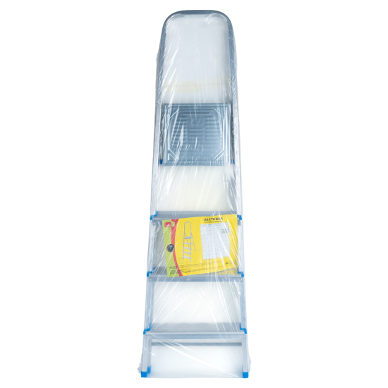 Стремянка алюминиевая Ladderbel STR-AL-4 4 ступени, максимальная нагрузка 150 кг