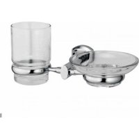 Держатель стакана и мыльницы WasserKraft Oder