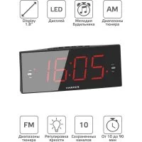 Радиобудильник Harper HCLK-2042 red led