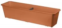 Ящик балконный Idiland 60x17x15 см v10.5 л пластик терракотовый