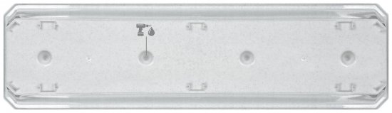 Ящик балконный Idi Land 60x17x15 см v10.5 л пластик мраморный