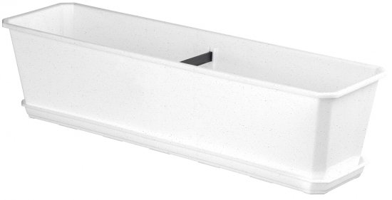 Ящик балконный Idi Land 60x17x15 см v10.5 л пластик мраморный