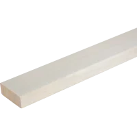 Полок 30x80x2100 мм Осина сорт Экстра прямой с фаской угла