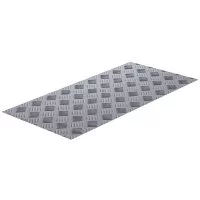 Лист рифленый АМг2 1.5x300x600 мм, алюминий