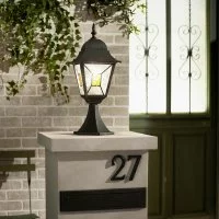 Фонарный столб уличный Inspire Chester, 1xE27x100 Вт, 45 см, IP44