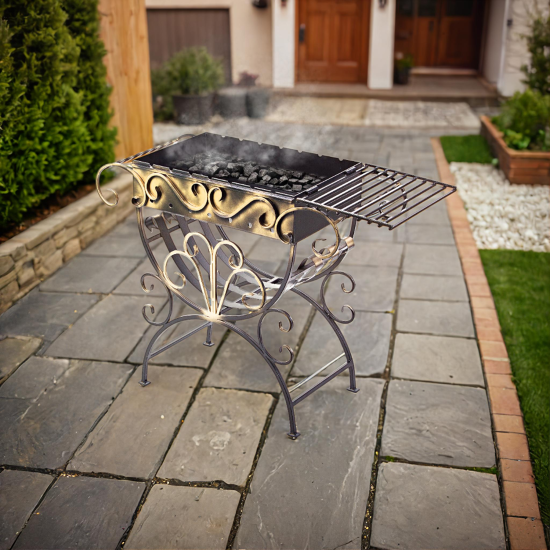 Мангал «Павлин» 40x82x85 см