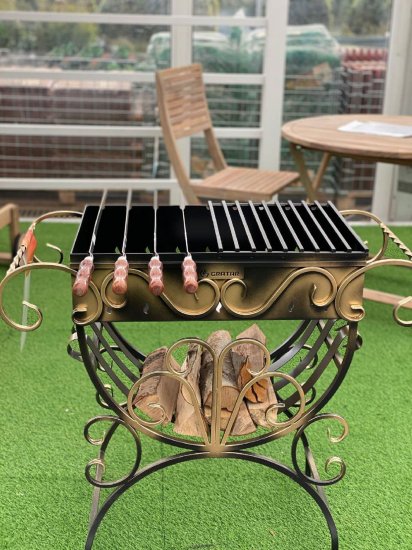 Мангал «Павлин» 40x82x85 см