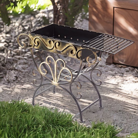 Мангал «Павлин» 40x82x85 см