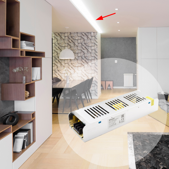 Блок питания 12 В 250 Вт IP20