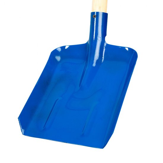 Лопата совковая Павловская Заря стальная усиленная с деревянным черенком 1200 мм (155682)