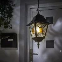 Светильник уличный подвесной Inspire Chester 1xE27x100 Вт декоративное стекло IP44