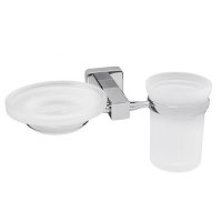 Держатель стакана и мыльницы WasserKraft Lippe K-6526