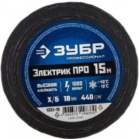 Изолента х/б ЗУБР Электрик Про