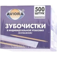 Бамбуковые зубочистки AVIORA 401-486