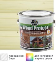 Антисептик Dufa Wood Protect прозрачный 2.5 л