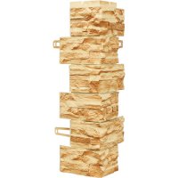 Угол наружный к фасадным панелям profBUILD ROYAL STONE коллекция ROCKY STONE БУФФАЛ