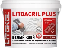 Клей для плитки готовый Litokol Litoacril Plus 1 кг
