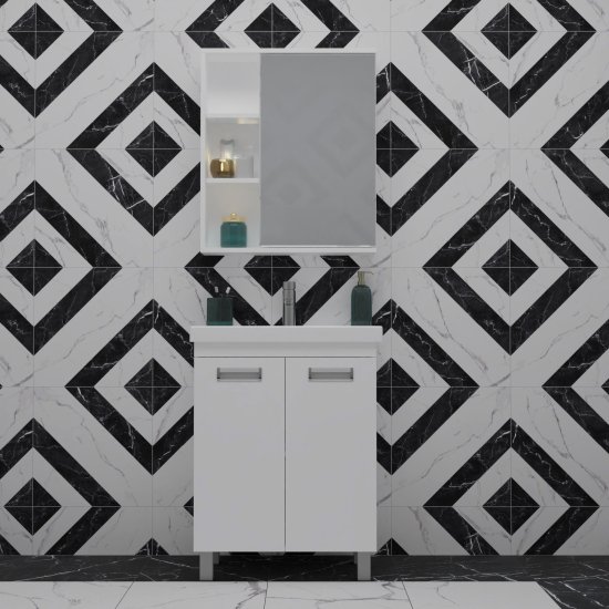 Раковина Cersanit Colour керамика 60 см цвет белый