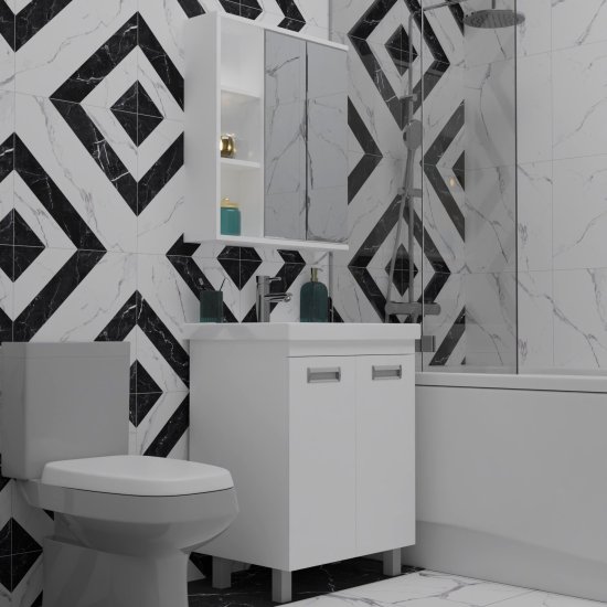 Раковина Cersanit Colour керамика 60 см цвет белый