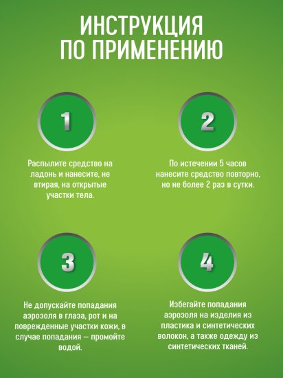 Аэрозоль от комаров Gardex Family, 150 мл