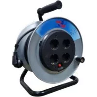 Однофазный металлический удлинитель MTG MT259А H05VV-F