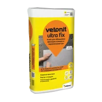 Клей для камня и керамогранита Vetonit Ultra Fix усиленный эластичный 25 кг