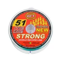 Плетеная леска WFT KG STRONG Multicolor 600/032