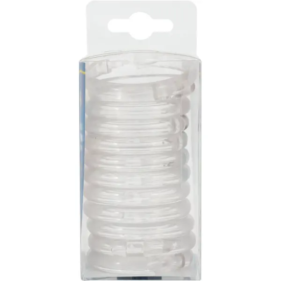 Кольца для шторок с клипсами Vidage цвет прозрачный