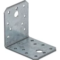 Прочный крепежный оцинкованный уголок VORMANN 70 924 000