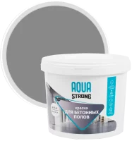 Краска для бетонных полов Aquastrong износостойкая матовая цвет серый 2 кг