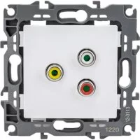 Розетка RCA ЭРА 12-3113-01