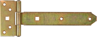 Петля воротная T-образная оцинкованная 192/45x90/34 мм