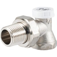 Настроечный угловой клапан радиатора PROFACTOR PF RVA 378