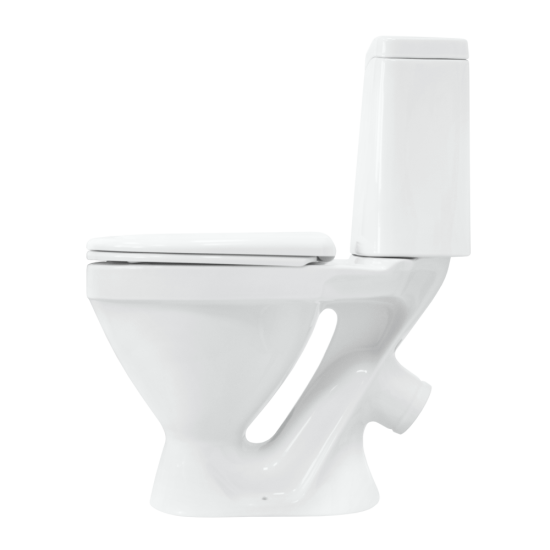 Унитаз-компакт Sanita Статус косой выпуск двойной слив