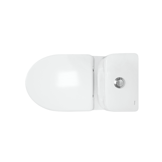 Унитаз-компакт Sanita Статус косой выпуск двойной слив