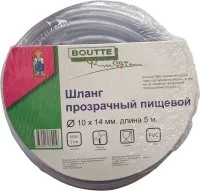 Шланг прозрачный BOUTTE ø10 мм 5 м, ПВХ