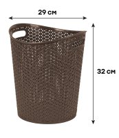 Корзина для бумаг Svip Soul 13 л венге