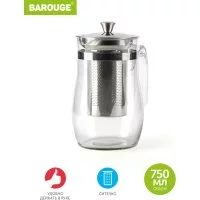 Стеклянный заварочный чайник BAROUGE BF-513/30