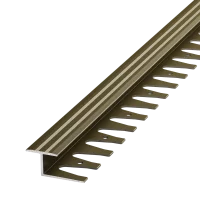Уголок гибкий Alprofi 15x250 см цвет бронза