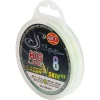 Леска WFT KG SLIGG LAZER SKIN G2x8 Chartreuse150/012