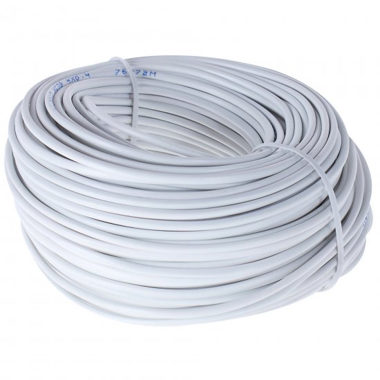 Провод Oxion КСПВ 4x0.4 50 м ГОСТ цвет белый