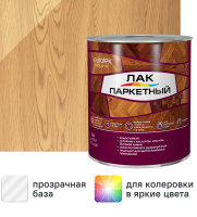 Лак паркетный алкид-уретановый Eurotex Exclusive матовый бесцветный 2.5 л