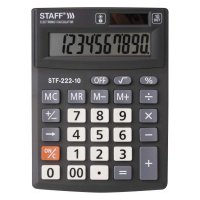 Настольный компактный калькулятор Staff PLUS STF-222