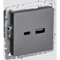 Розетка usb IEK Brite