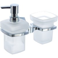 Держатель стакана и дозатора WasserKraft Wern K-2589