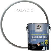 Гладкая эмаль на ржавчину Dufa Premium HAMMERLACK