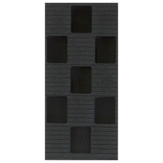 Клин монтажный 91x43x15 мм 2 шт.